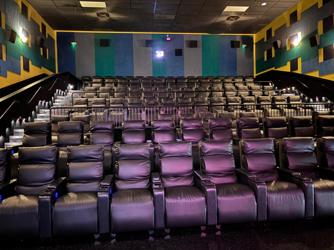 There were only 62 seats available in Cape Coral's Marquee Cinemas. One-Show-Only.